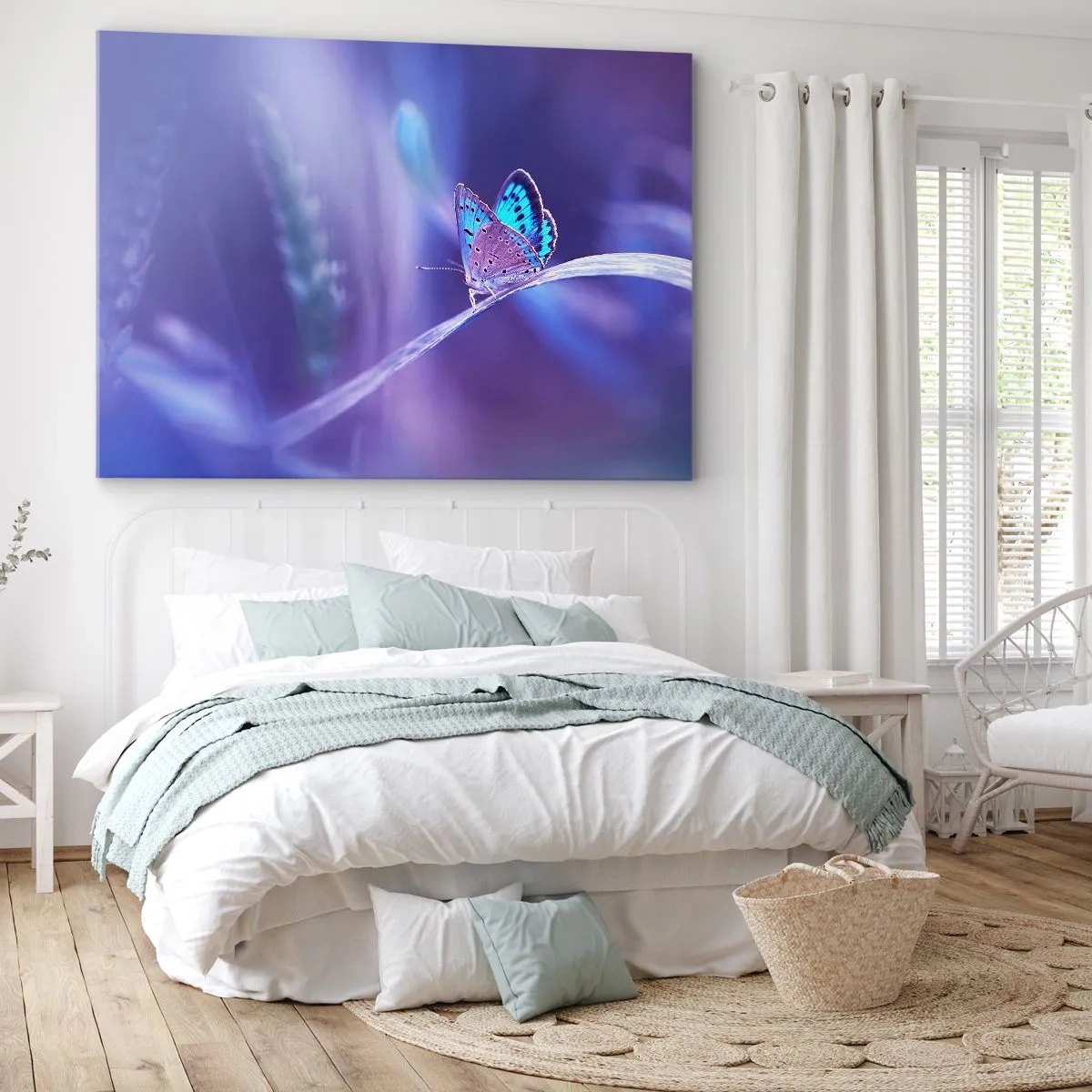Lærredstryk - Billede på lærred - Naturens juvel - 100x70 cm