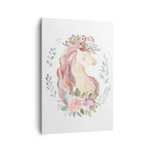 Lærredstryk - Billede på lærred - En invitation til eventyrets verden - 70x100 cm