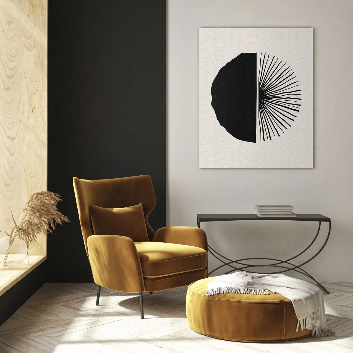 Billede på glas - En vifte af muligheder - 50x70 cm