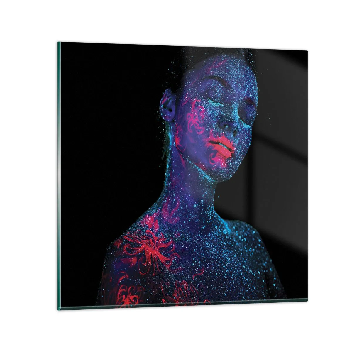 Billede på glas - I stjernestøv - 40x40 cm