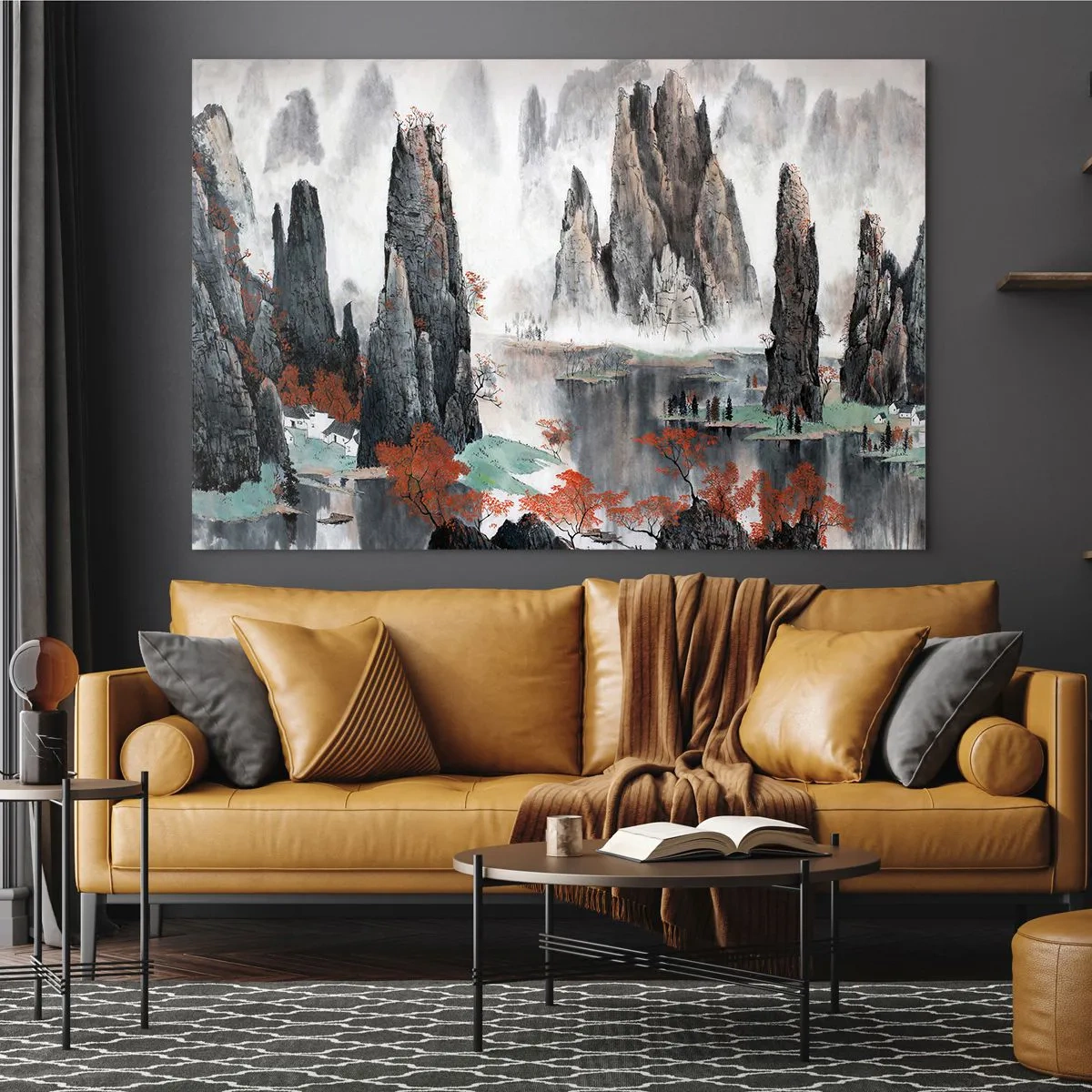 Billede på glas - Stærke beskyttere - 100x70 cm