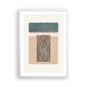 Plakat i hvid ramme - Alt er i god stand - 50x70 cm