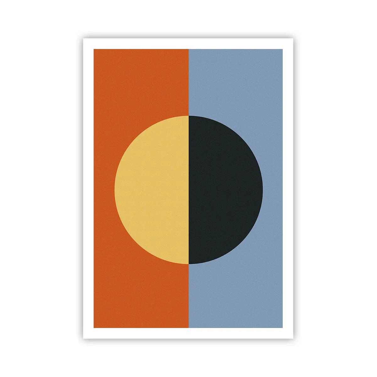 Plakat - En sammensætning af varme og kølighed - 70x100 cm