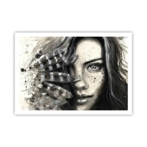 Plakat - Vild skønhed - 100x70 cm