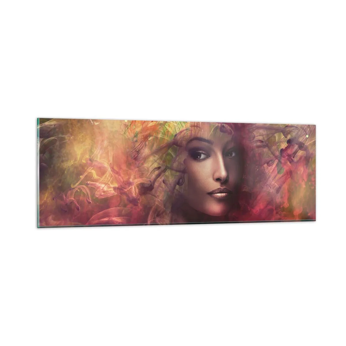 Billede på glas - Her er jeg! - 90x30 cm