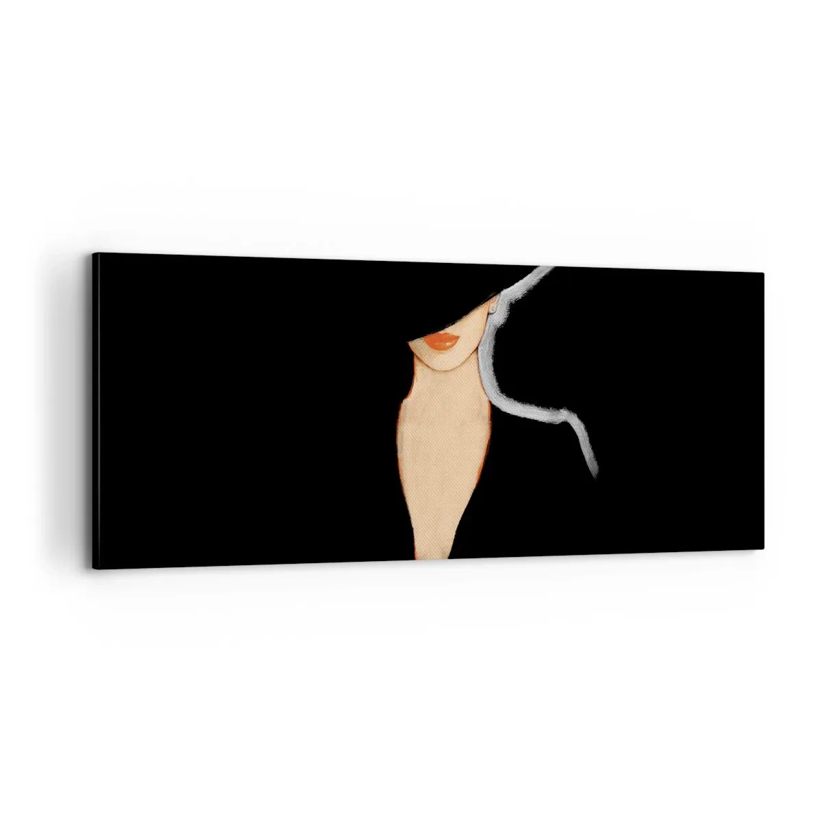 Lærredstryk - Billede på lærred - Elegance og stil - 100x40 cm