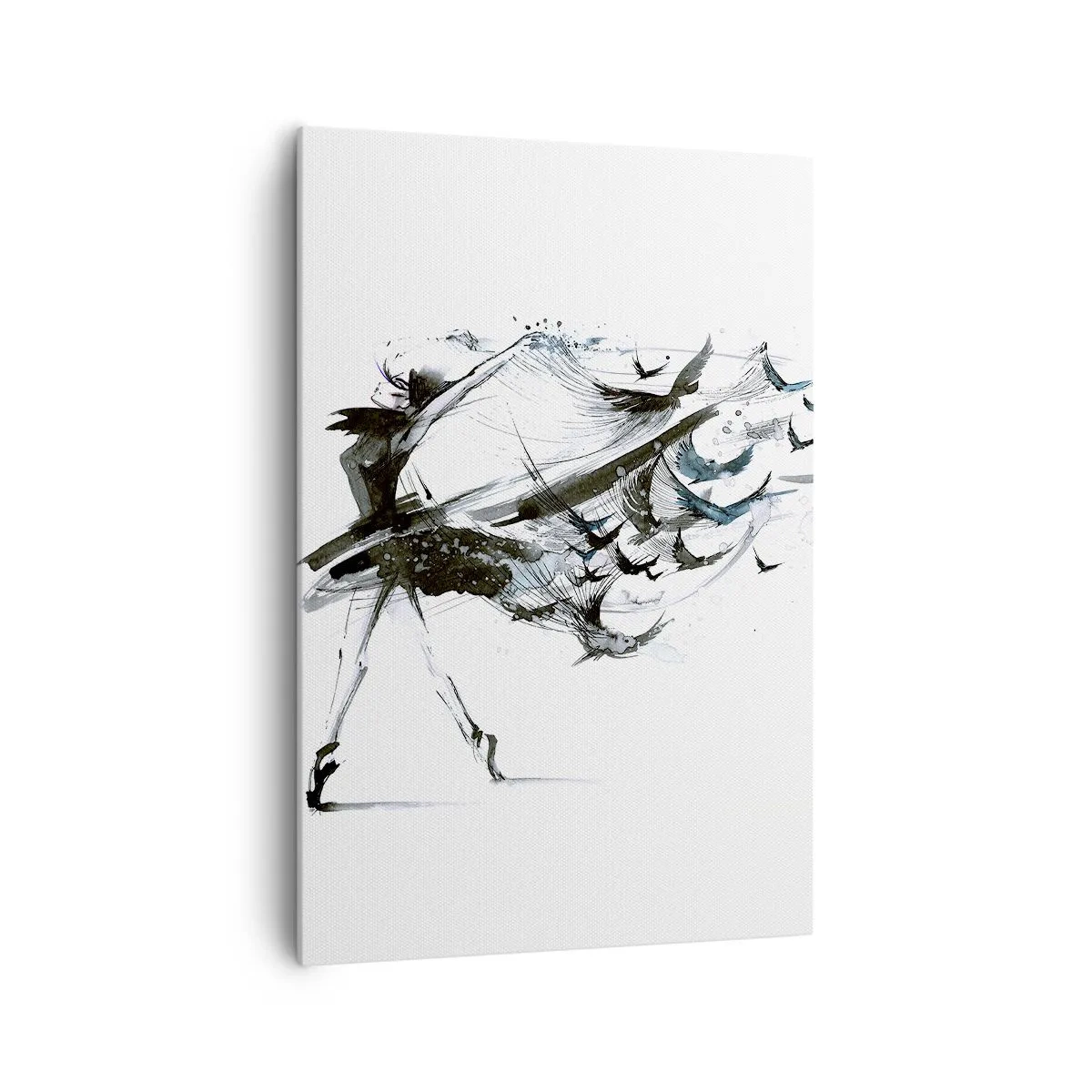 Lærredstryk - Billede på lærred - Musikkens magi sætter dig fri - 70x100 cm