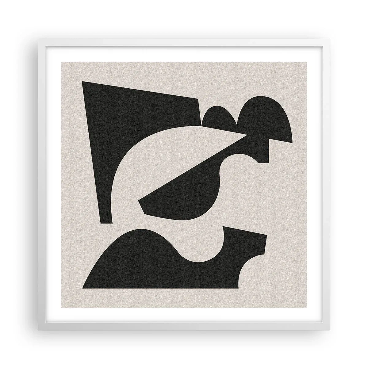 Plakat i hvid ramme - Sammensæt din egen - 60x60 cm