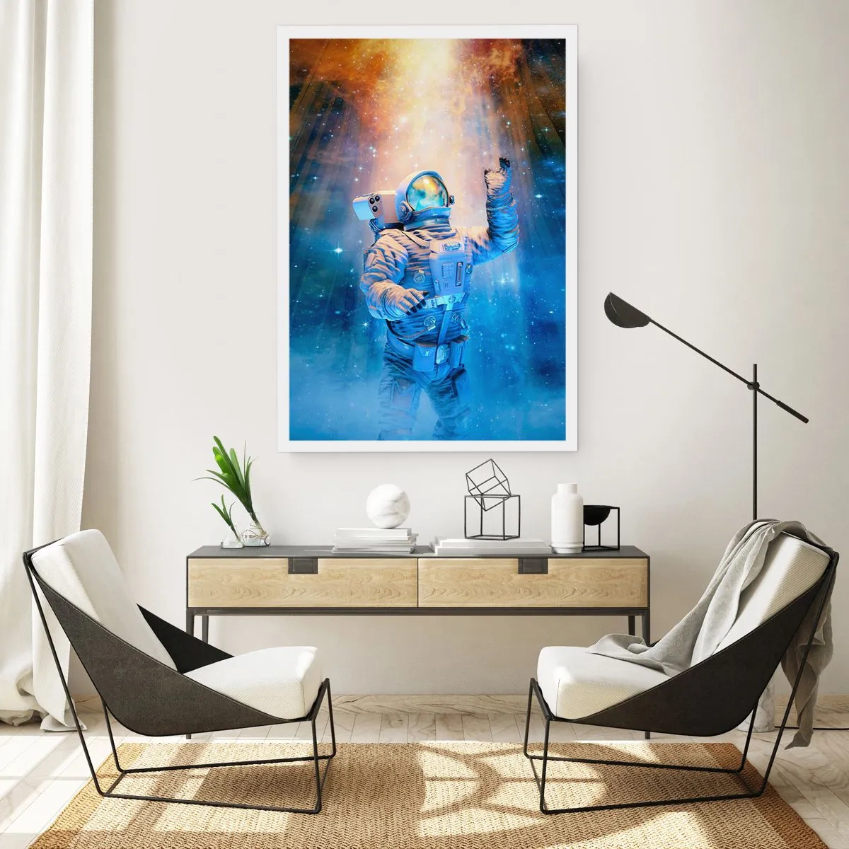 Plakat - Endelig på destinationen - 70x100 cm