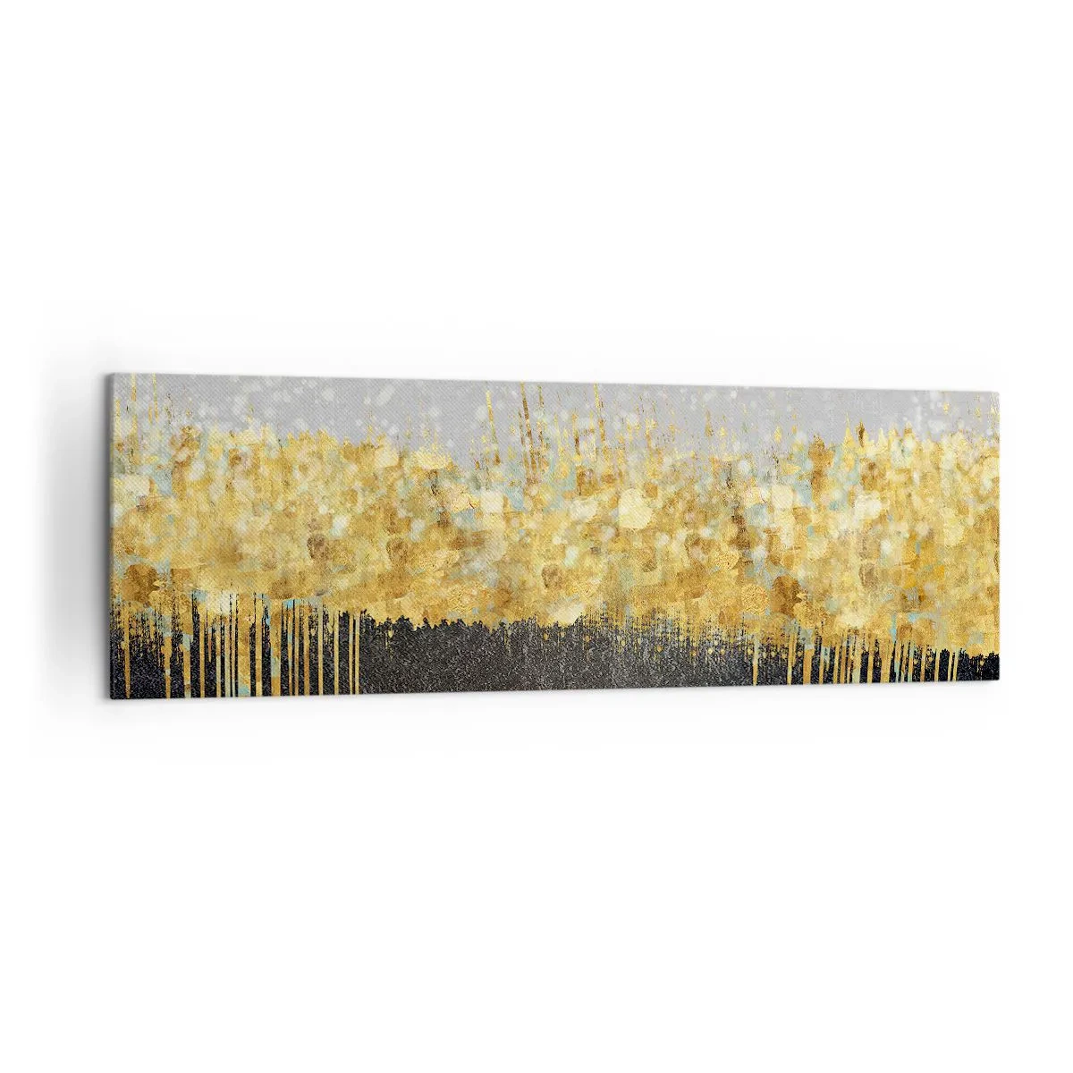 Lærredstryk - Billede på lærred - Indad og opad - 160x50 cm