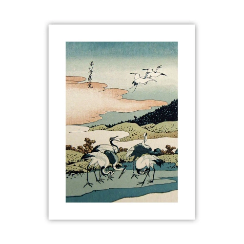 Plakat - I japansk ånd - 30x40 cm