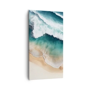 Lærredstryk - Billede på lærred - Et evigt møde - 55x100 cm