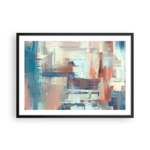 Plakat i sort ramme - At nå lyset - 70x50 cm