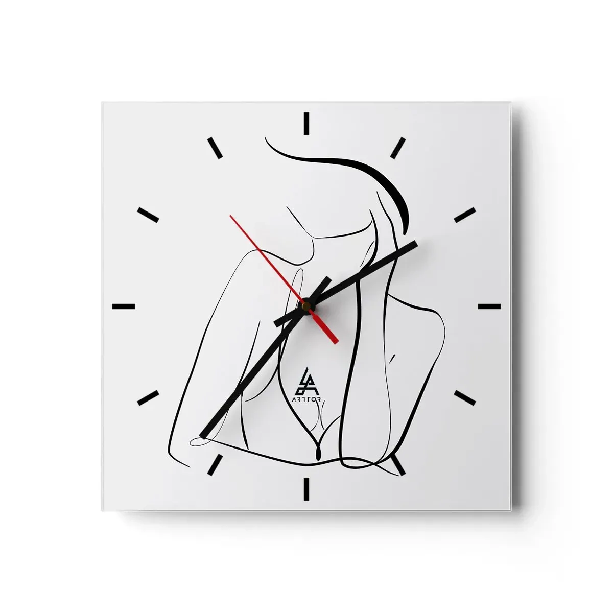 Vægur, Uret - På bølgen af en drøm - 30x30 cm
