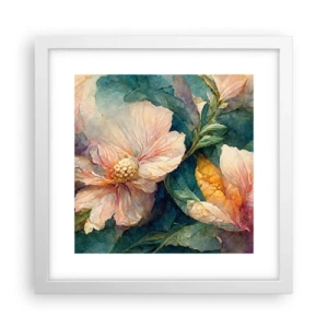 Plakat i hvid ramme - Subtiliteten selv - 30x30 cm