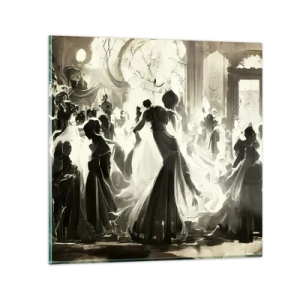 Billede på glas - Den store maskerade - 30x30 cm