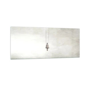 Billede på glas - Barnet i os selv - 100x40 cm