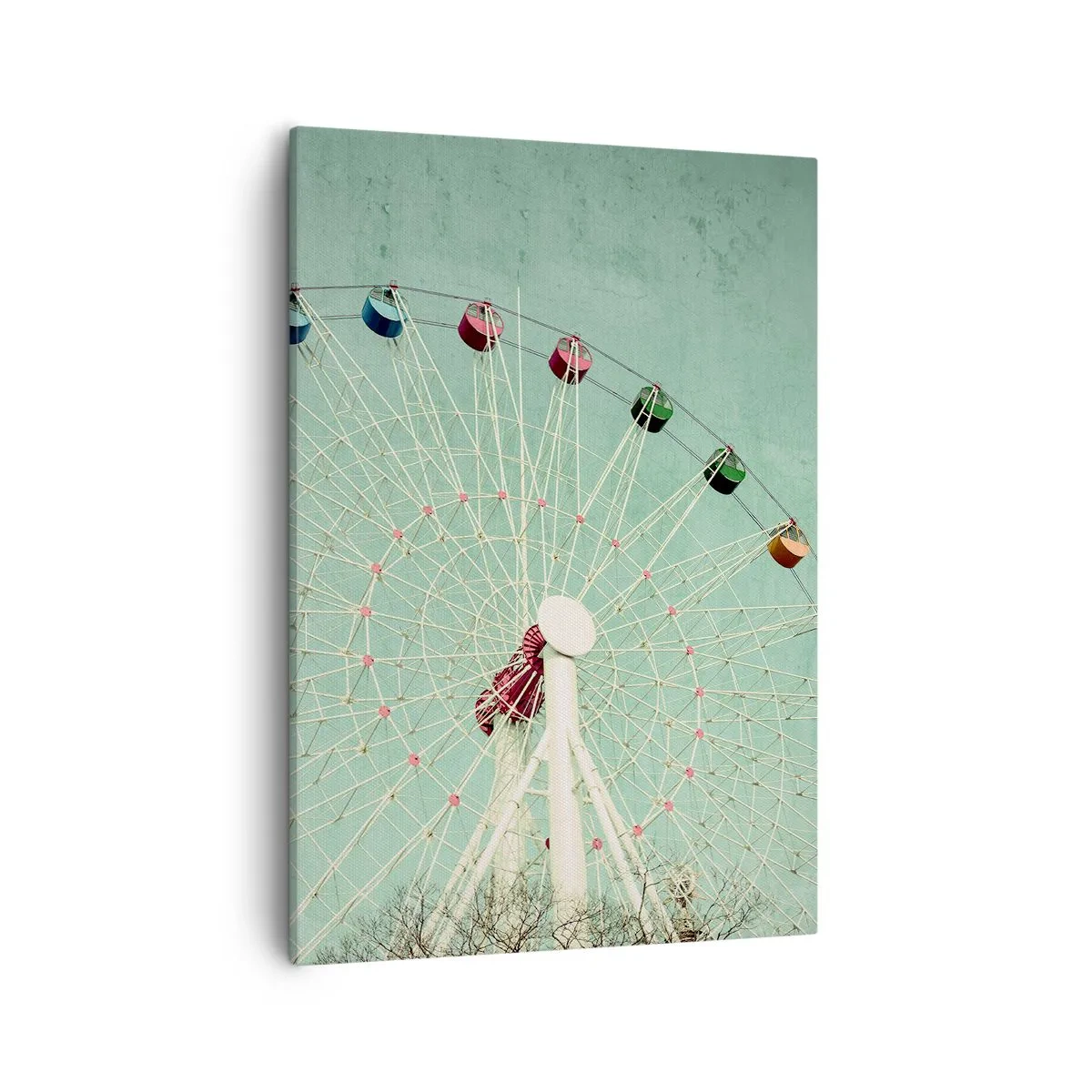 Lærredstryk - Billede på lærred - Vi inviterer dig til at lege - 50x70 cm